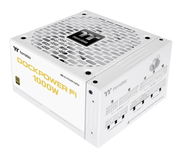 Thermaltake Dockpower FI 1000W 80 Plus Gold modular ATX3.1 Gen5 Snow - 1608674 - zdjęcie 6